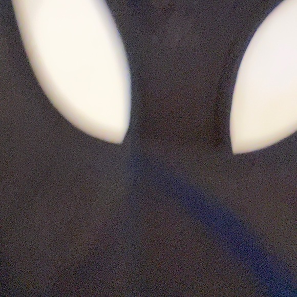 L ZYIA active comfort Sports Bra Black Large Racerback Unlined Unpadded Sportsw - Picture 2 of 5